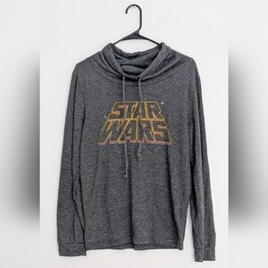 Star Wars Gray Turtleneck Sweater Size Women's Medium